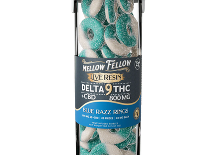 MF D9 GUMMIES BLUE RAZZ 800MG