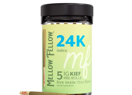 MELLOW FELLOW 1G KIEF PRE-ROLLS  5COUNT