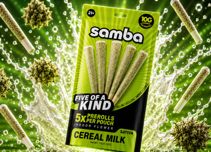 SAMBA FIVE OF A KIND 2G 2PK PRE-ROLLS 10PACKS