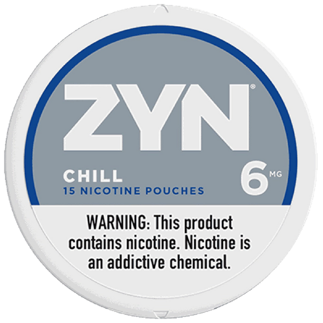 ZYN NICOTINE POUCHES 6MG -  5ROLLS $1 OFF