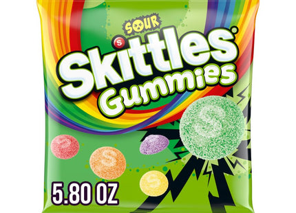 SKITTLES 5.8oZ SOUR GUMMIES SOUR 1COUNT