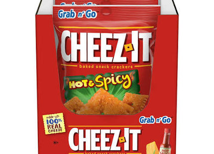 CHEEZ-IT 3oZ CARCKERS HOT & SPICY 6PACK
