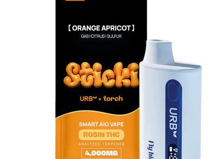 URB STICKI SMART AIO ROSIN THC 4G DISPOSABLE  6 PK