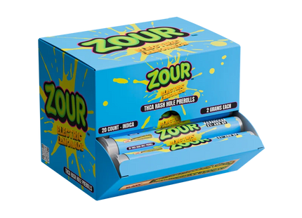 ZOUR THC-A 2G HASH HOLE PRE-ROLL 20COUNT