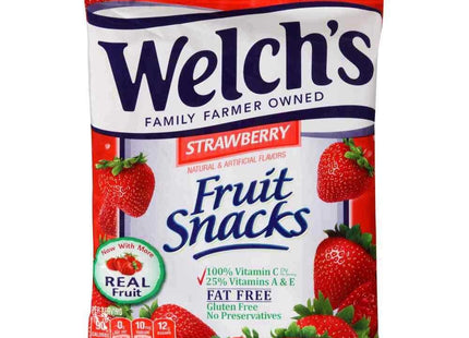 WELCH'S 5oZ PACK FRUIT SNACK STRAWBERRY 1COUNT