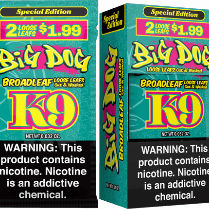 BIG DOG 2/$1.99 LEAF K9 20CT
