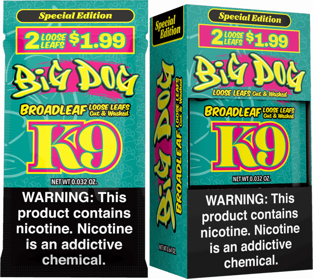 BIG DOG 2/$1.99 LEAF K9 20CT