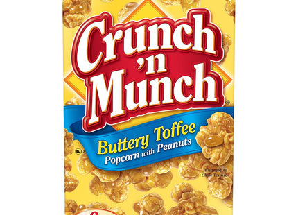 CRUNCH 'N MUNCH 3.5oZ BUTTERY TOFFEE POPCORN & PEANUTS 1COUNT