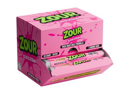 ZOUR THC-A 2G HASH HOLE PRE-ROLL 20COUNT