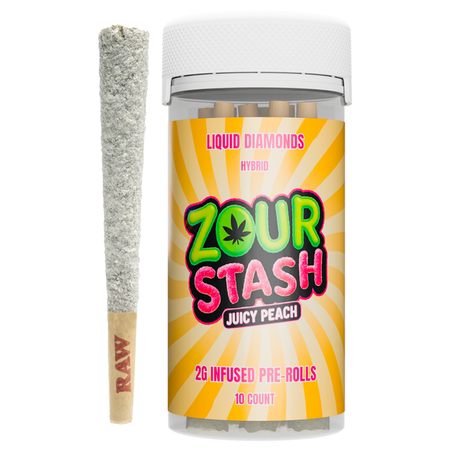 ZS 2G PRE-ROL JUICY PEACH 5JARS