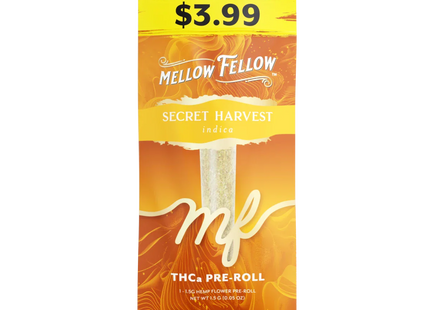 MELLOW FELLOW 1G PRE-ROLL PRE-PRICED $3.99 15COUNT