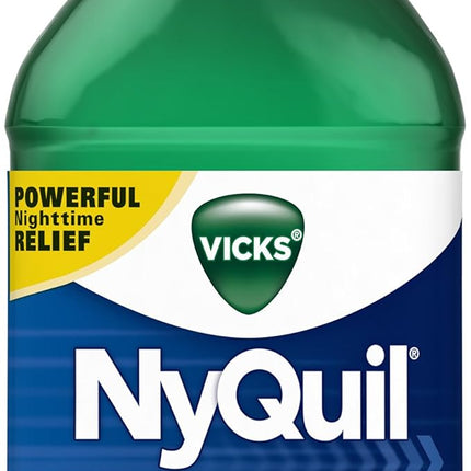 NYQUIL COLD & FLU SYRUP 8 OZ