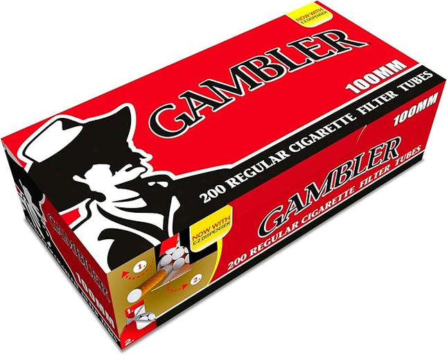 GAMBLER 100MM TUBE 200 CT/5PK