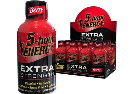 5 - HOUR ENERGY EXTRA STRENGTH  12 PACK