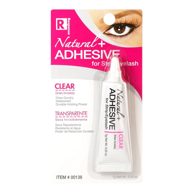 RESPONSE EYELASH GLUE CLEAR 6PK