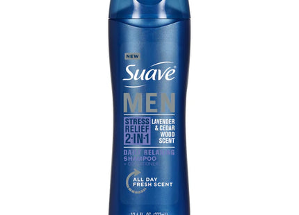 SUAVE MEN 2 IN 1 STRESS RELIEF 12.6 OZ