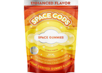 SPACE GODS SPACE GUMMIES 300MG 10 PACK