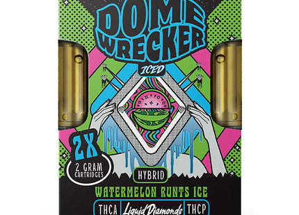 DOME WRECKER 2x2G LIQUID DIAMOND CATRIDGE 5PACK