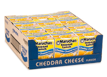 MARUCHAN 2.25oZ INSTANT LUNCH LIME CHEDDAR CHEESE FLAVOR 12COUNT