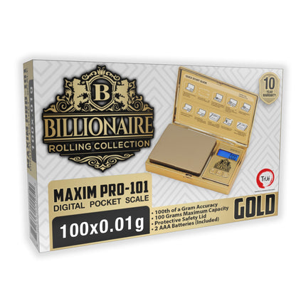 BILLIONAIRE MAXIM PRO 101-GOLD