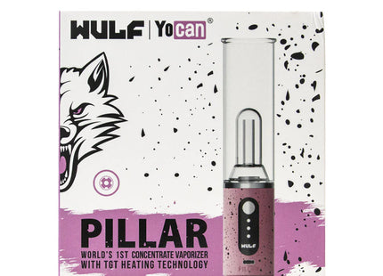 WULF&YOCAN PILLAR PINK/BLACK