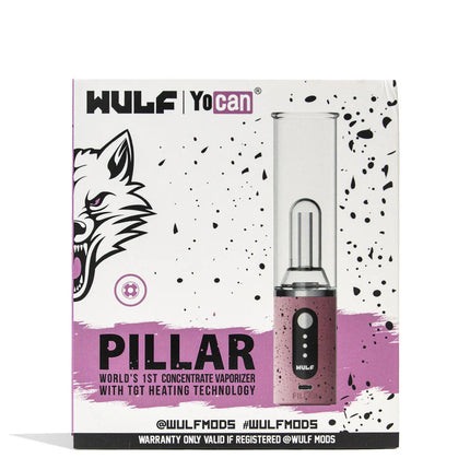 WULF&YOCAN PILLAR PINK/BLACK