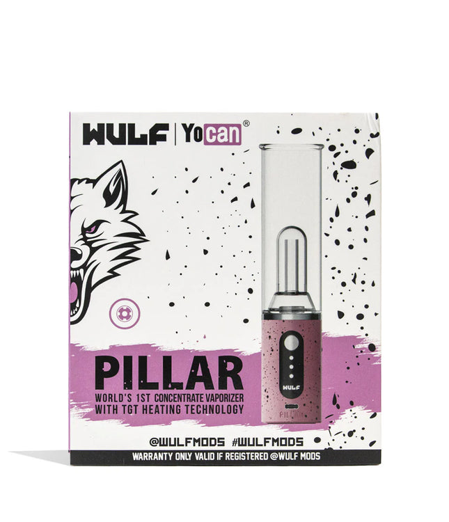 WULF&YOCAN PILLAR PINK/BLACK