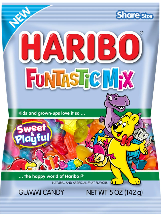 HARIBO 5oZ GUMMI CANDY FUNTASTIC MIX 1COUNT