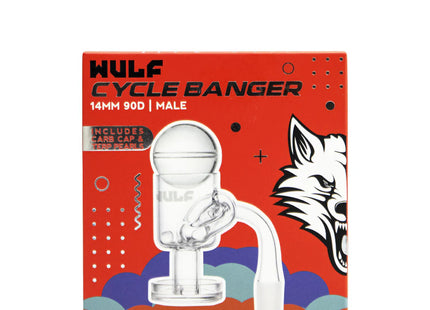 WULF CYCLE BANGER 14MM 90D|MALE