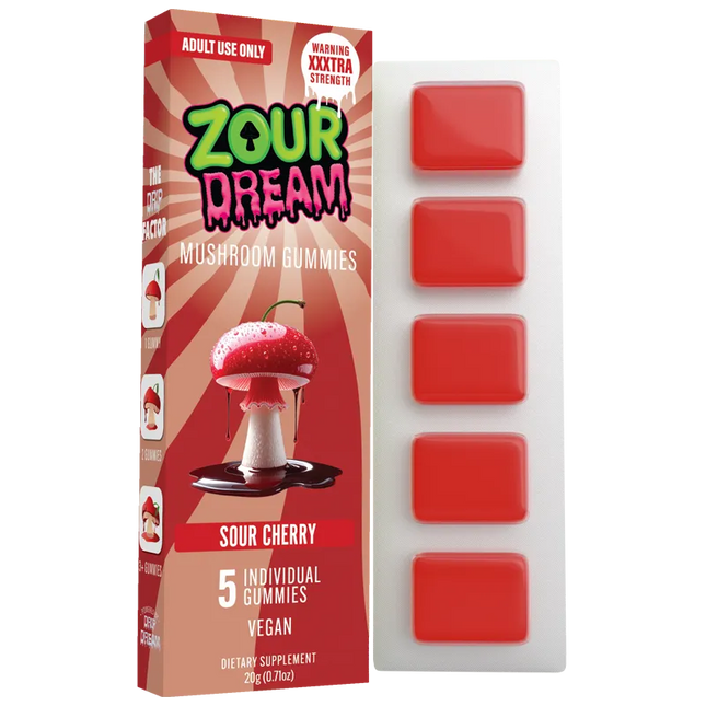 ZD GUMMIES SOUR CHERRY 10CT
