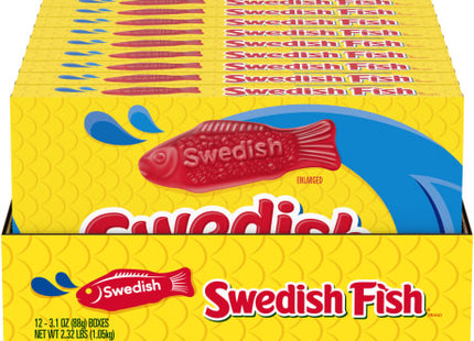 SWEDISH FISH 3.1oZ THEATER BOX RED 12COUNT