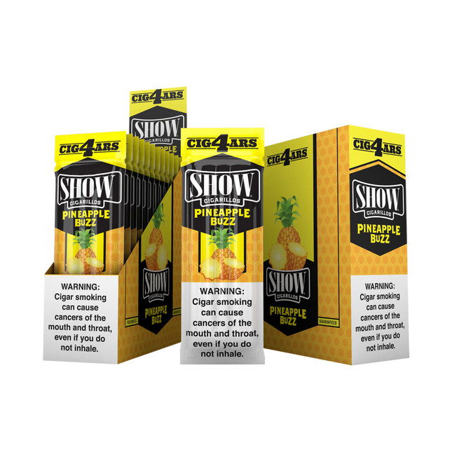 SHOW 4CIGARS PINEAPPLE BUZ 15PK