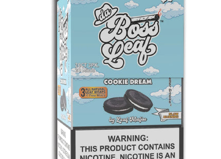 BOSS LEAF 20CT-3PK (71% EXCISE TAX PAID)