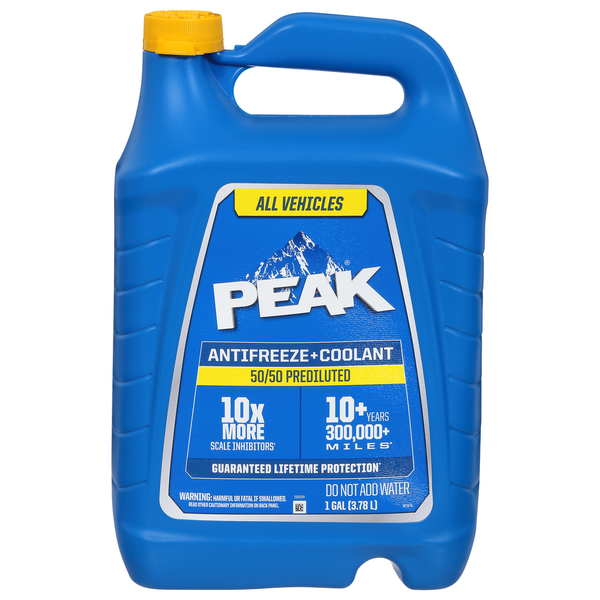 PEAK ANTIFREEZE 50/50 - 6/CS