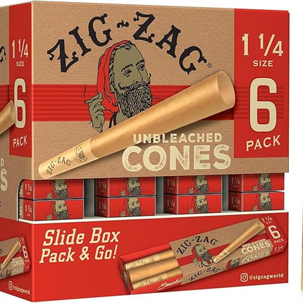 ZIG ZAG CONES UN-BL1 1/4 -36CT
