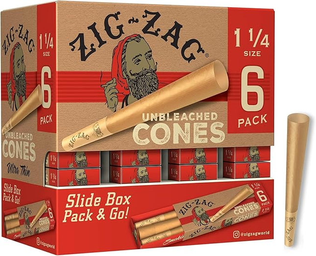 ZIG ZAG CONES UN-BL1 1/4 -36CT