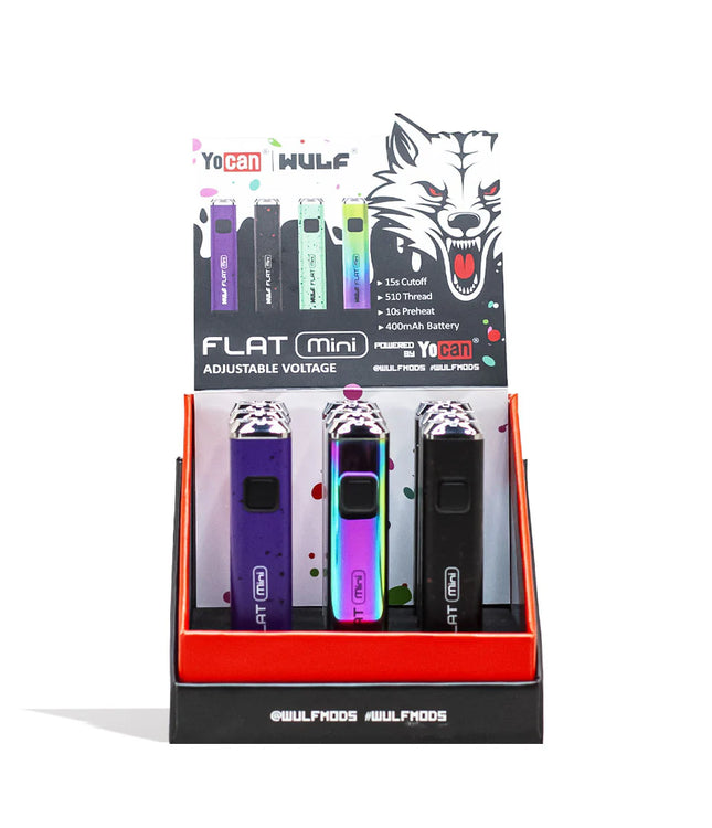 WULF FLAT MINI BATTERY 9PK