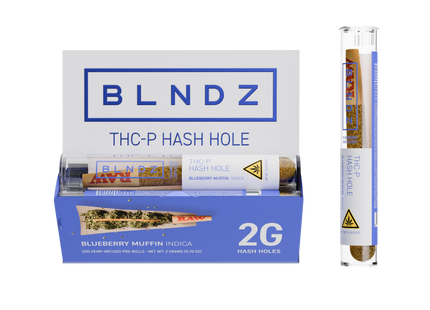 BLNDZ THC-P 2G HASH HOLE PRE-ROLLS 20COUNT