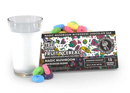 *New* TRE House Extra Strength Mushroom Chocolate Bar 15ct/10pk -