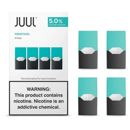 JUUL PODS MENTHOL 5%- 4 PK