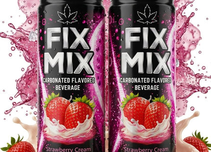 FIX MIX 100MG CARBONATED FLAVORED DRINKS 24PACK