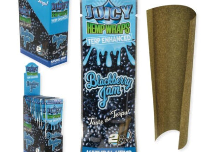 JUICY 2PK HEMP WRAPS   25COUNT