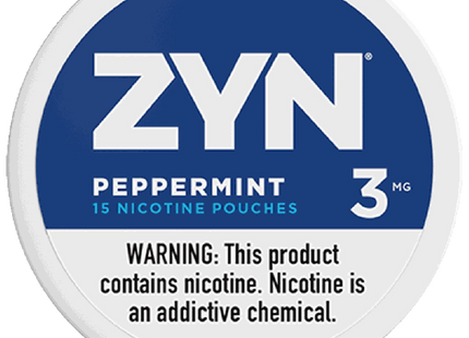 ZYN NICOTINE POUCHES 3MG $1 OFF(5 ROLLS)