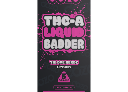 DOZO 5G DISP TIE DYE NERDZ 5PK
