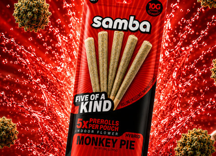 SAMBA FIVE OF A KIND 2G 2PK PRE-ROLLS 10PACKS