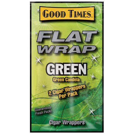 GT-FLAT WRAP GREEN - 25CT