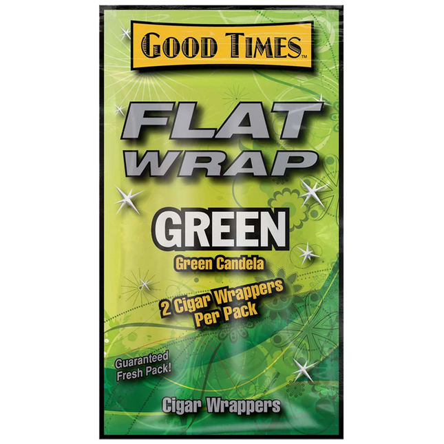 GT-FLAT WRAP GREEN - 25CT