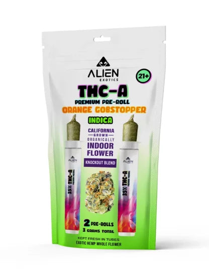 ALIEN PRE-ROLL ORANGE GOBSTOPER