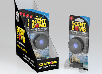SCENT BOMB W/CLIP-HAWAII - 6PK