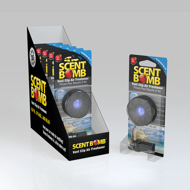 SCENT BOMB W/CLIP-HAWAII - 6PK